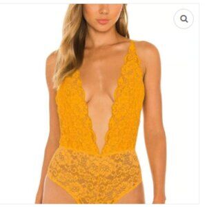 Free People HAH Comin In Haht Bodysuit Size XS NWT